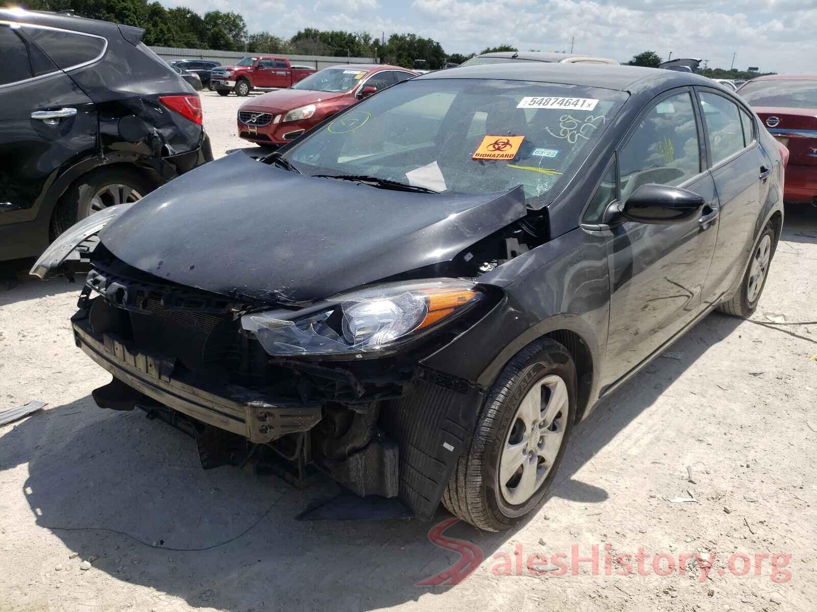 KNAFK4A64G5609973 2016 KIA FORTE