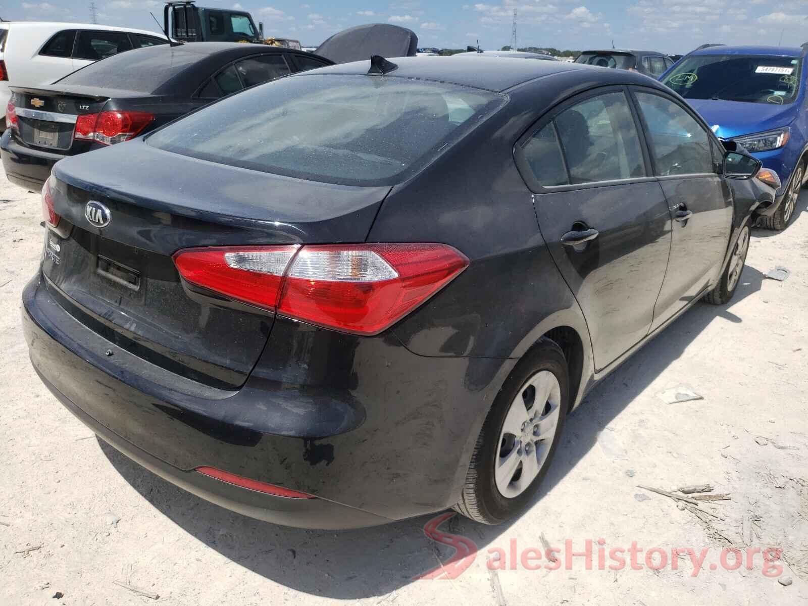 KNAFK4A64G5609973 2016 KIA FORTE