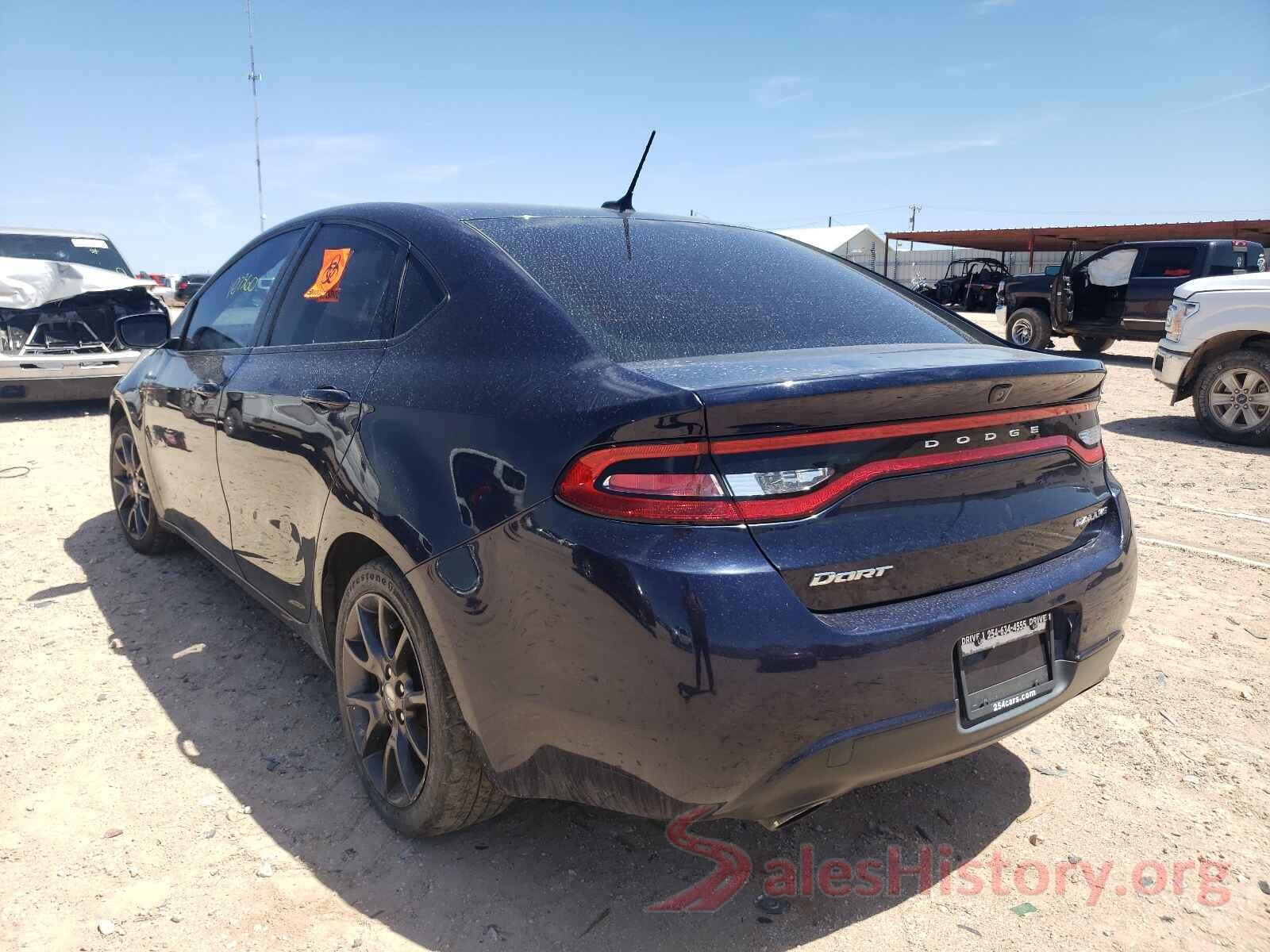 1C3CDFBB0GD644656 2016 DODGE DART