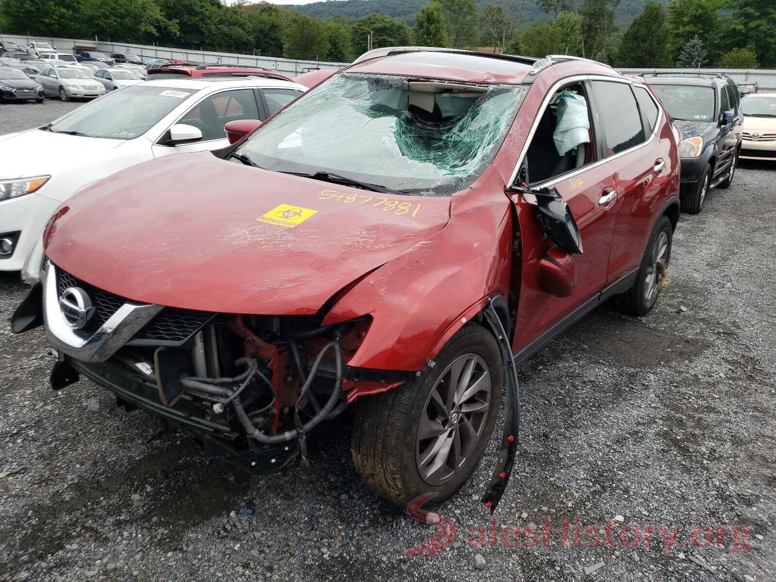 5N1AT2MVXGC742021 2016 NISSAN ROGUE