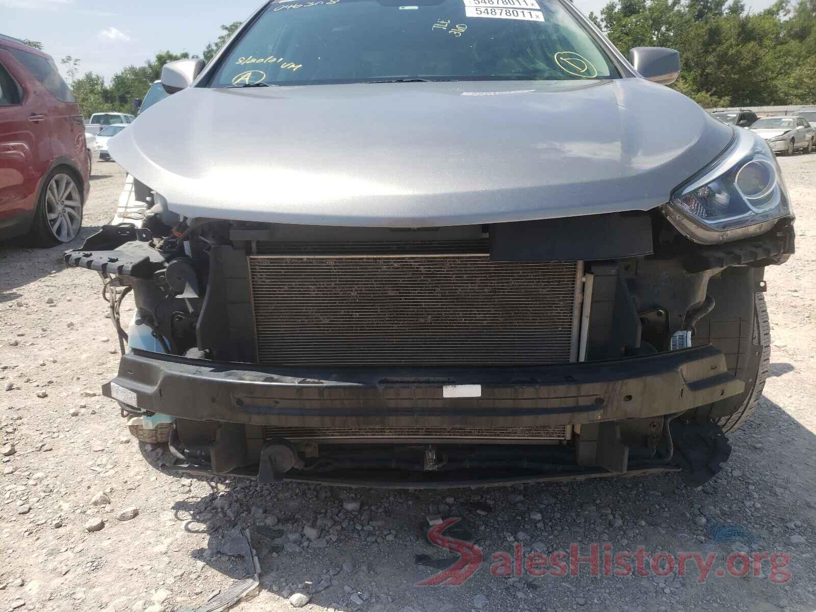 5NMZT3LB2HH046308 2017 HYUNDAI SANTA FE