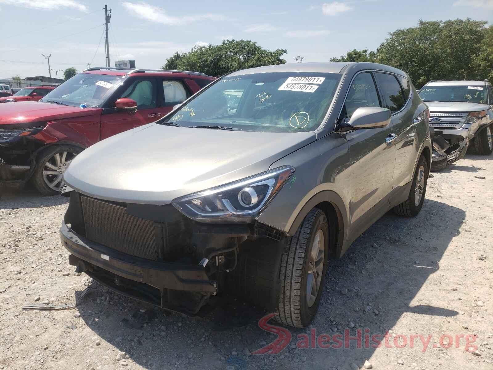 5NMZT3LB2HH046308 2017 HYUNDAI SANTA FE