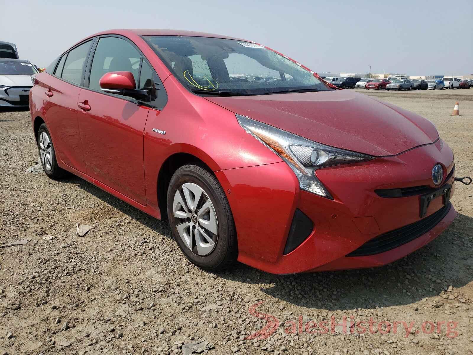 JTDKBRFU0J3587852 2018 TOYOTA PRIUS