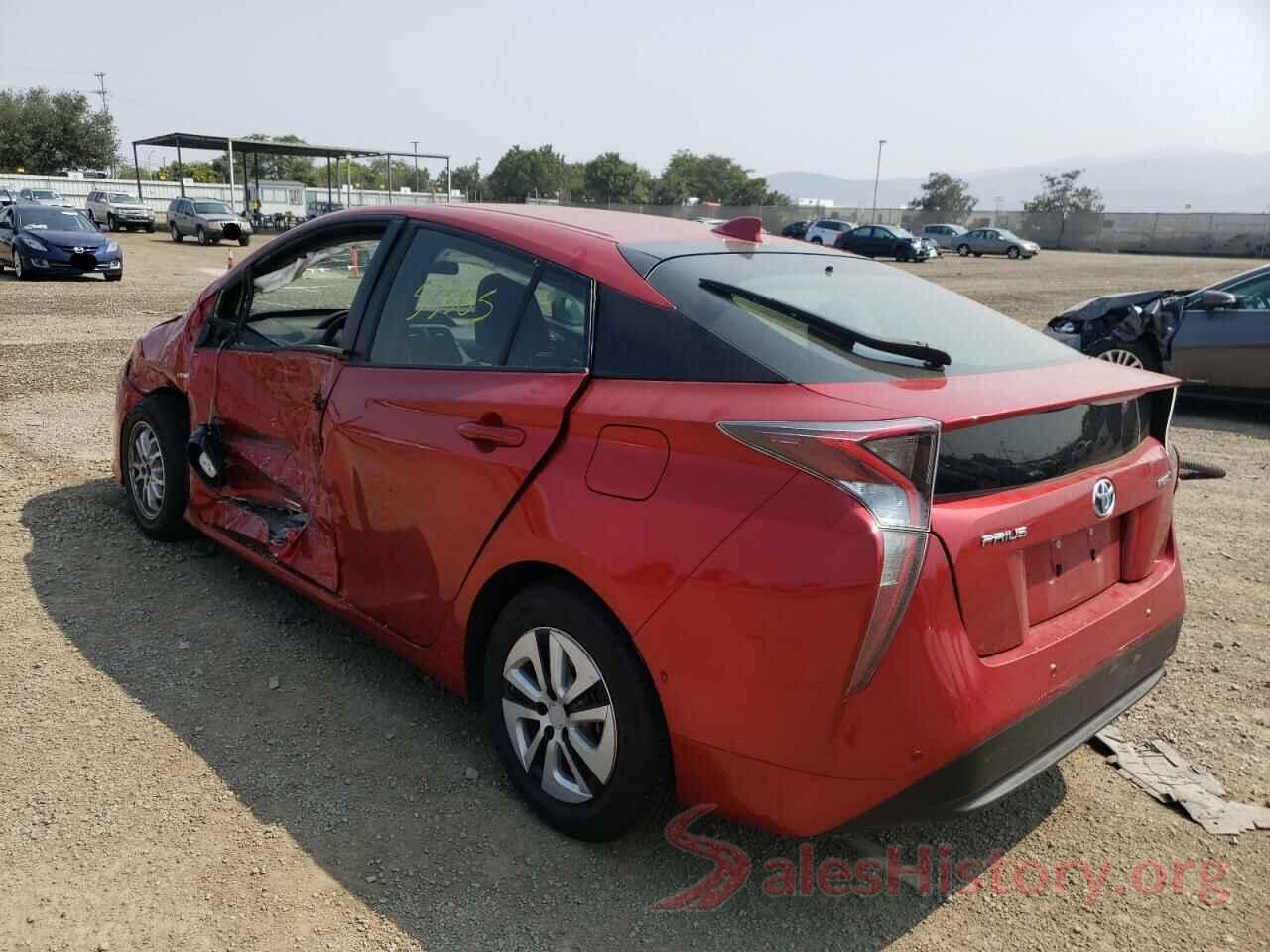 JTDKBRFU0J3587852 2018 TOYOTA PRIUS