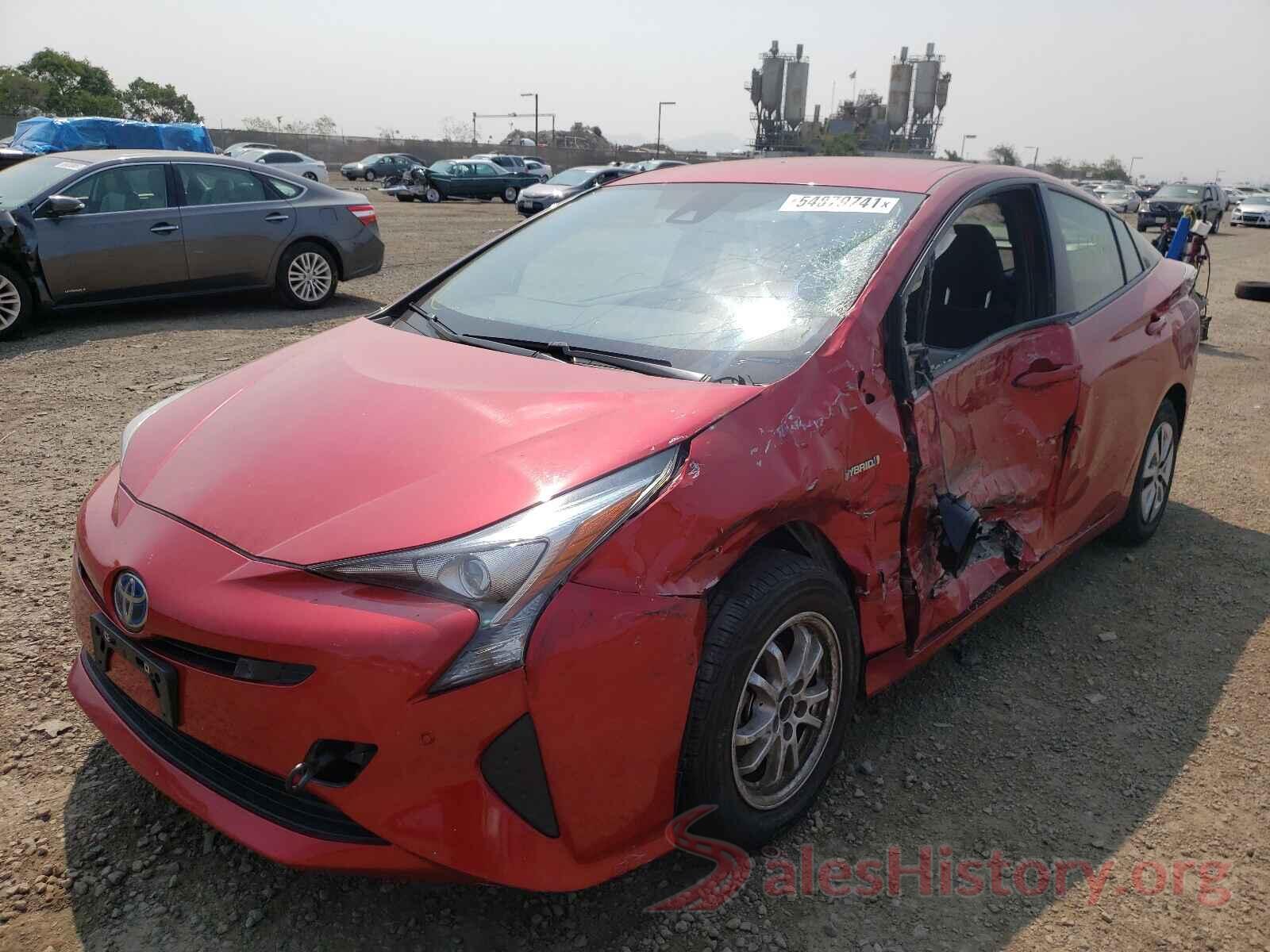 JTDKBRFU0J3587852 2018 TOYOTA PRIUS