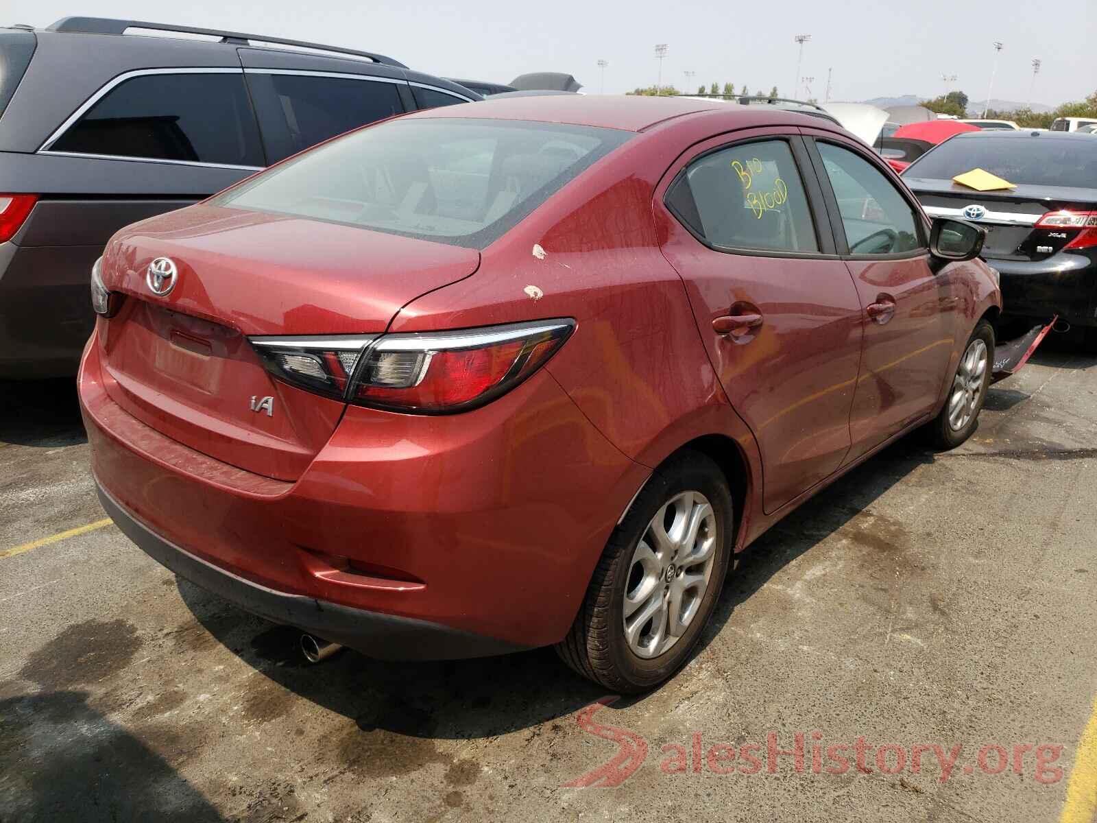 3MYDLBYV4HY149888 2017 TOYOTA YARIS