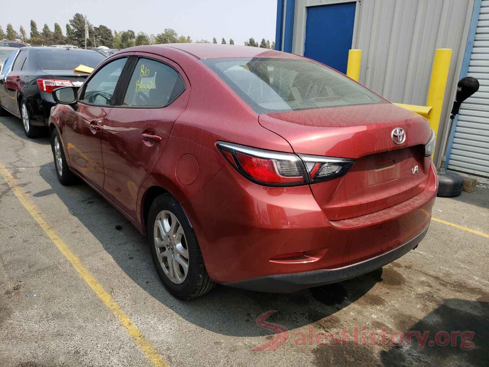 3MYDLBYV4HY149888 2017 TOYOTA YARIS