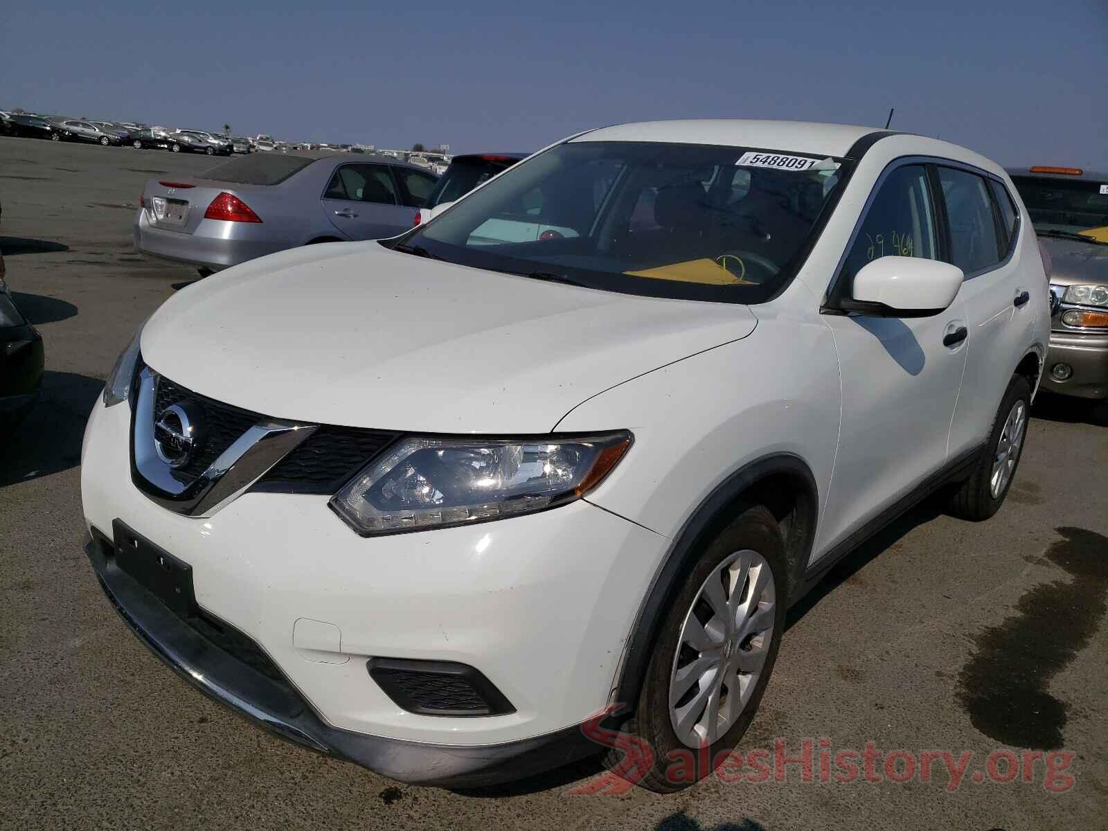 KNMAT2MTXGP670359 2016 NISSAN ROGUE