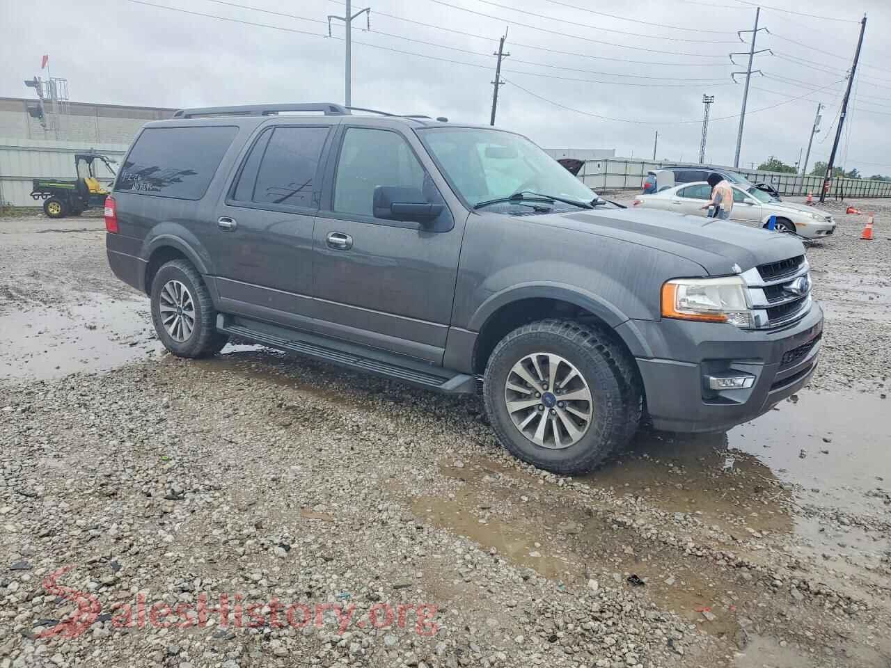 2017 FORD EXPEDITION VIN 1FMJK1HT1HEA69227, rear 3/4 view