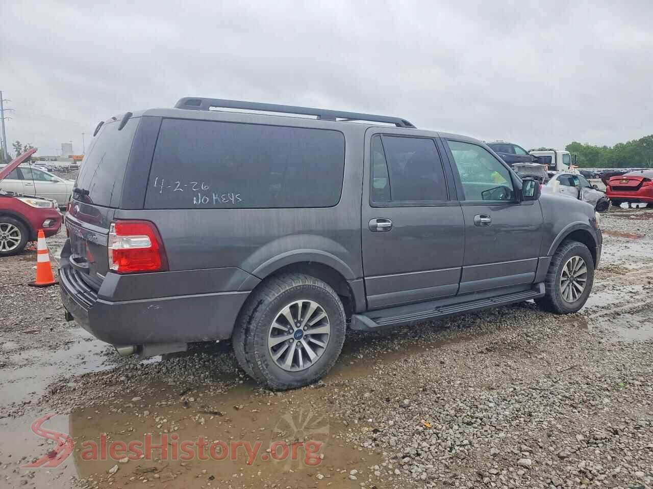 2017 FORD EXPEDITION VIN 1FMJK1HT1HEA69227, right side view