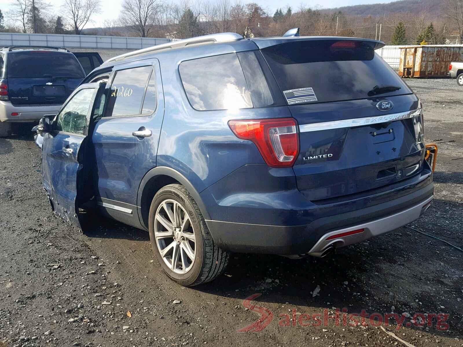 1FM5K8F83HGB81394 2017 FORD EXPLORER L