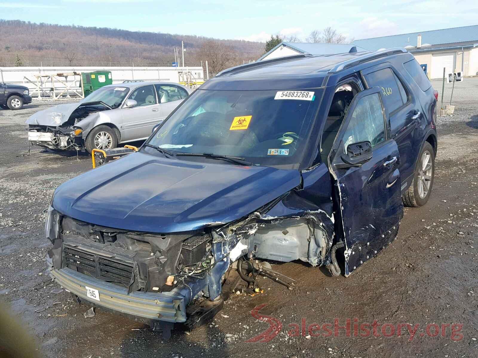 1FM5K8F83HGB81394 2017 FORD EXPLORER L