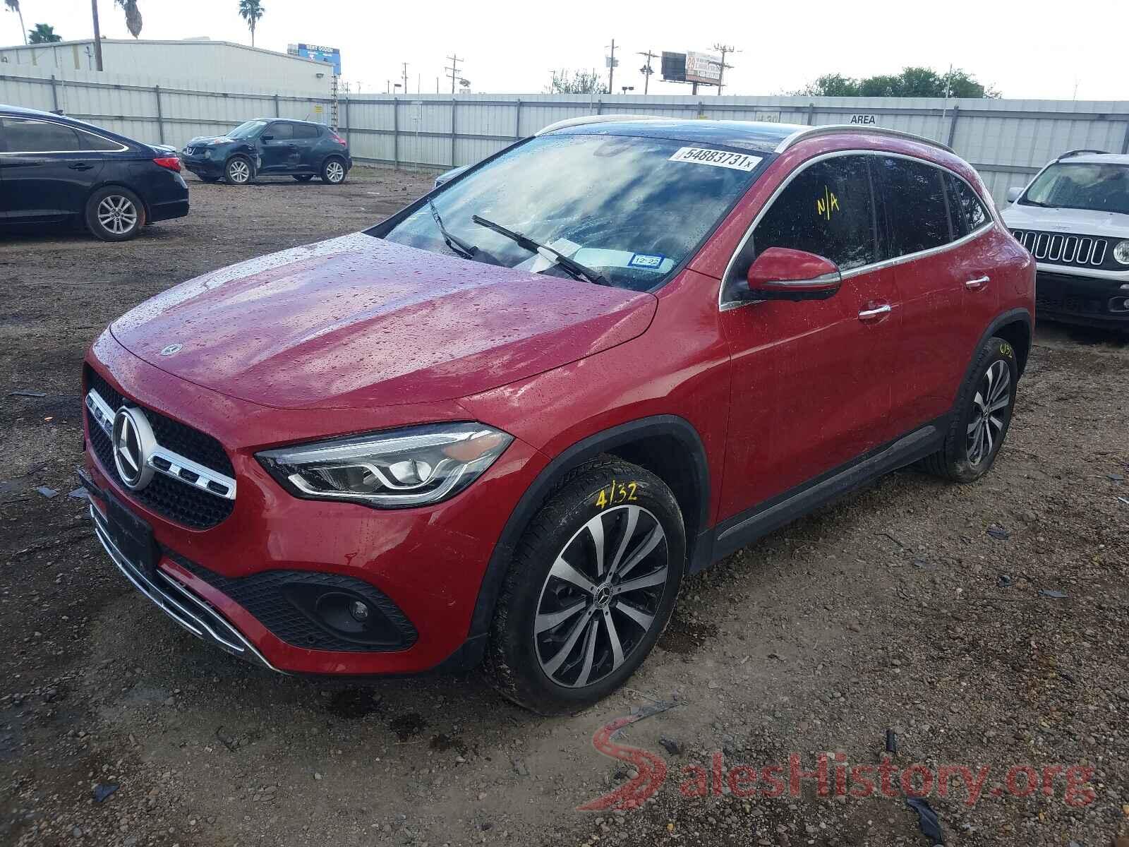 W1N4N4GB0MJ215842 2021 MERCEDES-BENZ GLA-CLASS