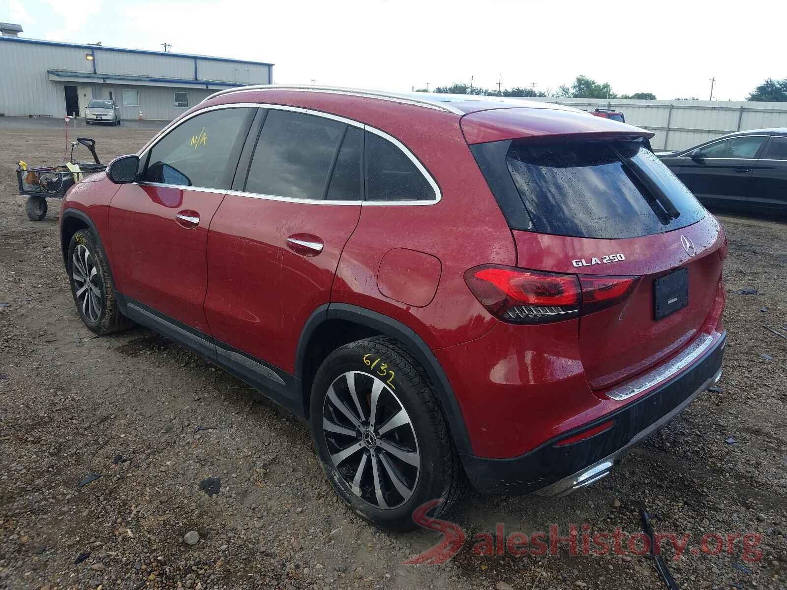 W1N4N4GB0MJ215842 2021 MERCEDES-BENZ GLA-CLASS