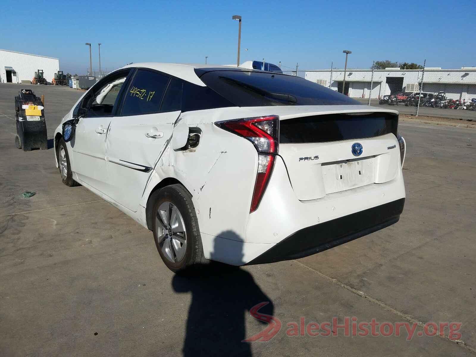 JTDKBRFU8H3044209 2017 TOYOTA PRIUS