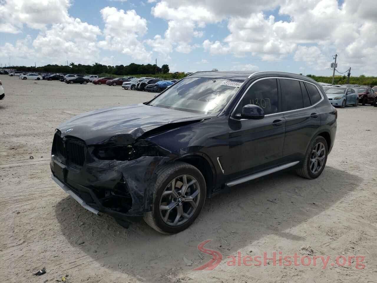 5UX53DP00N9J75067 2022 BMW X3