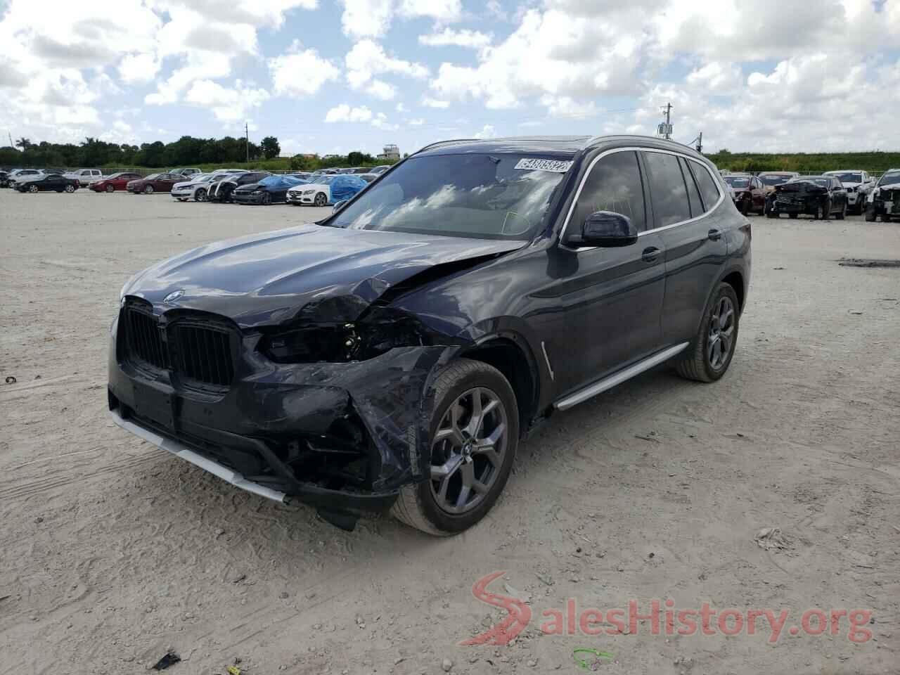 5UX53DP00N9J75067 2022 BMW X3