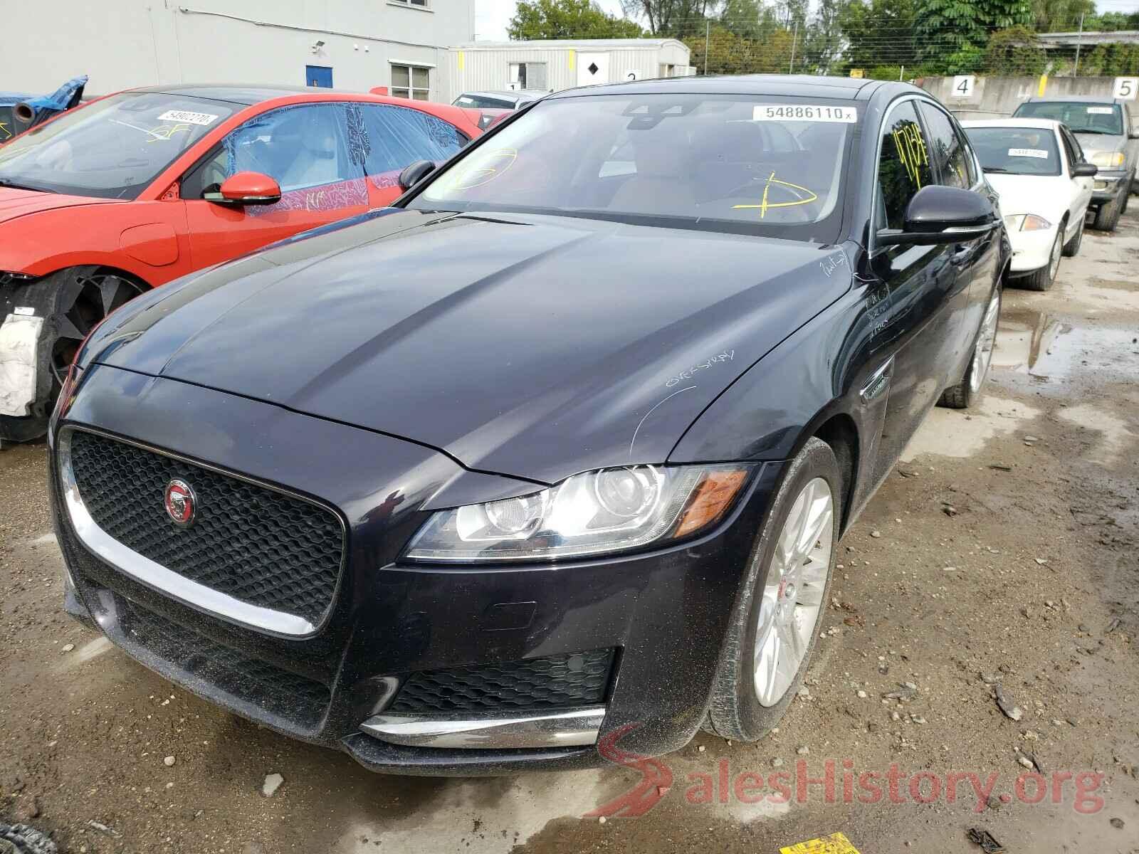 SAJBD4BV7GCY24617 2016 JAGUAR XF