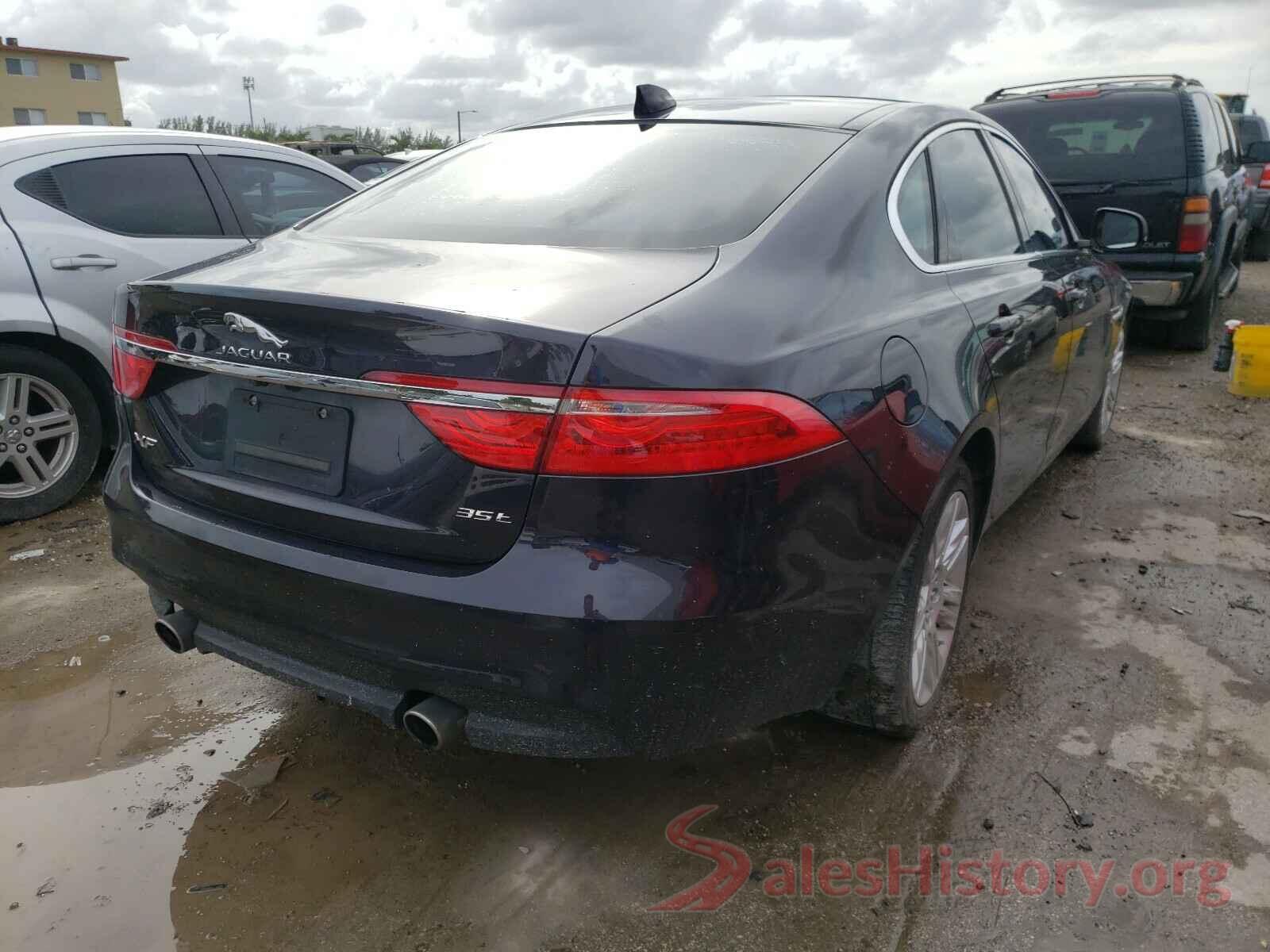 SAJBD4BV7GCY24617 2016 JAGUAR XF