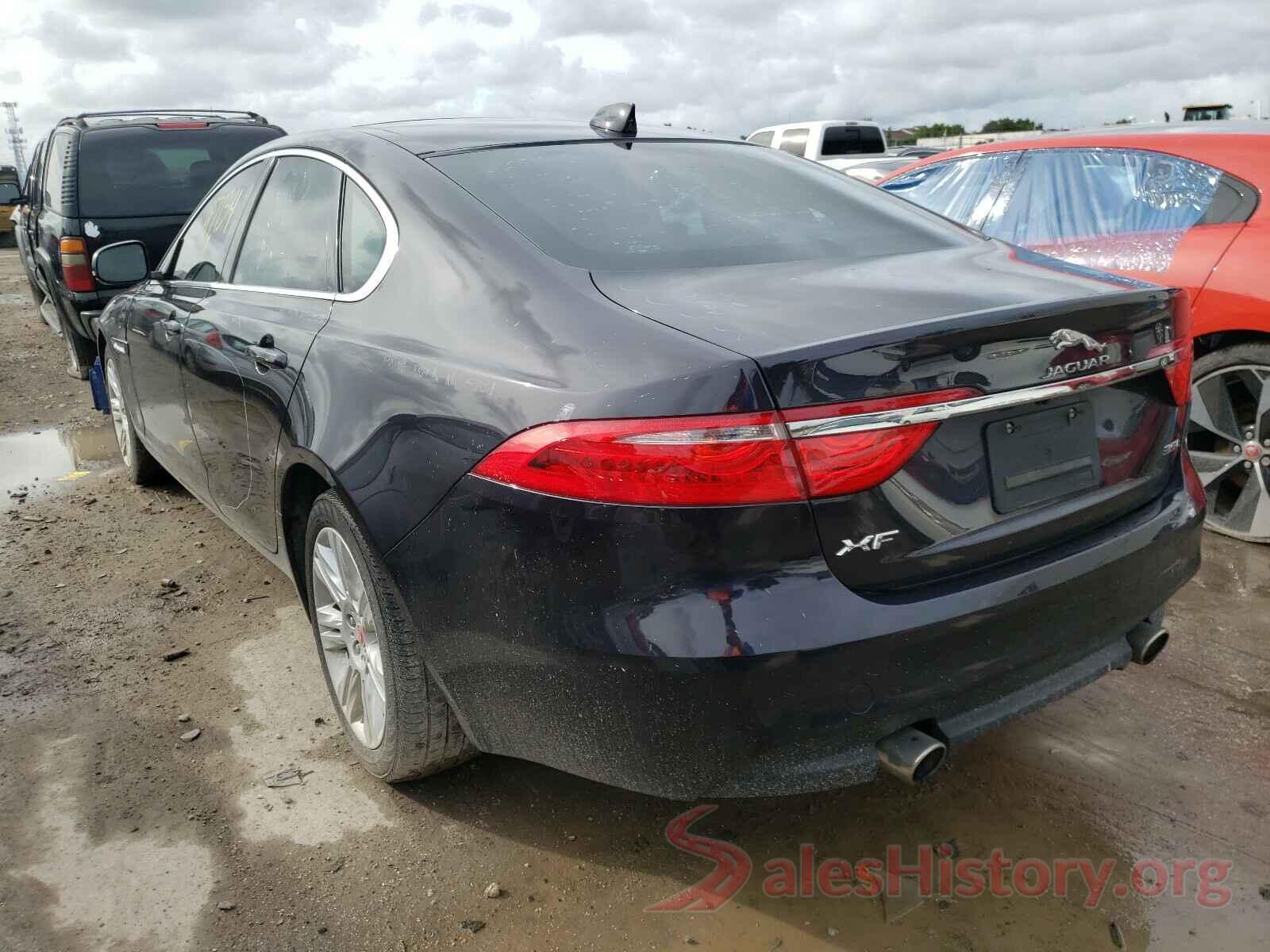 SAJBD4BV7GCY24617 2016 JAGUAR XF