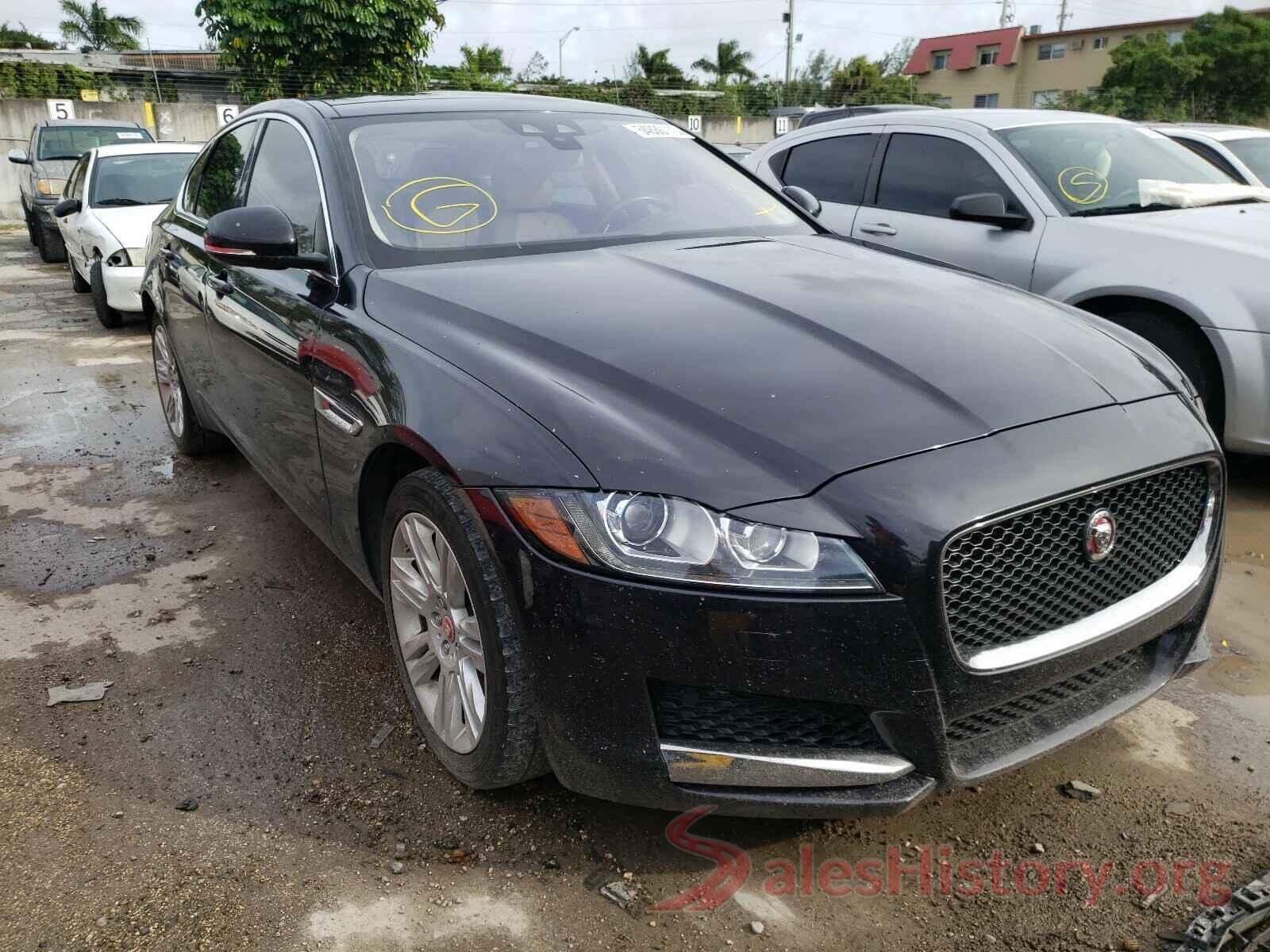 SAJBD4BV7GCY24617 2016 JAGUAR XF