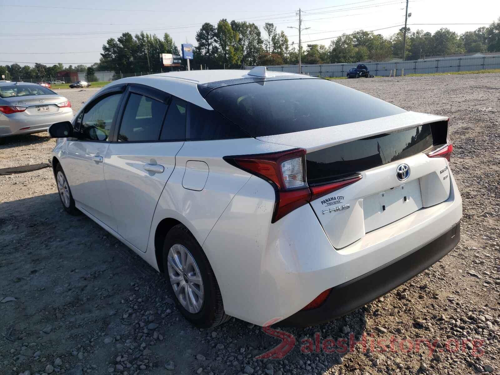 JTDKAMFU9M3140317 2021 TOYOTA PRIUS