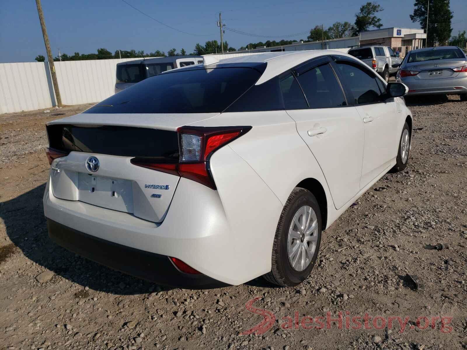 JTDKAMFU9M3140317 2021 TOYOTA PRIUS