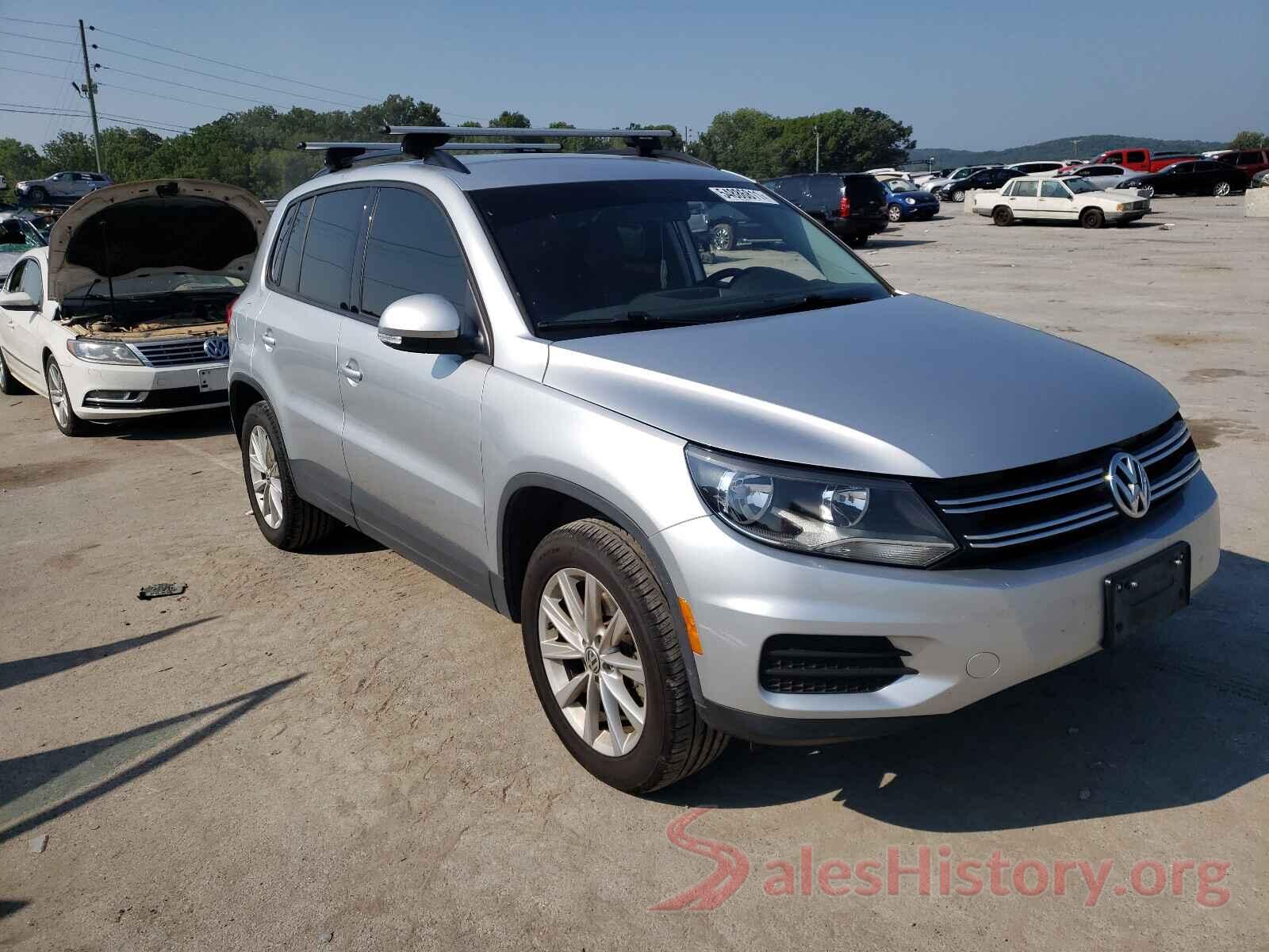 WVGBV7AX6HK054509 2017 VOLKSWAGEN TIGUAN