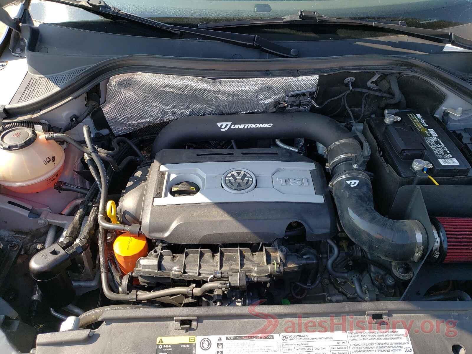 WVGBV7AX6HK054509 2017 VOLKSWAGEN TIGUAN