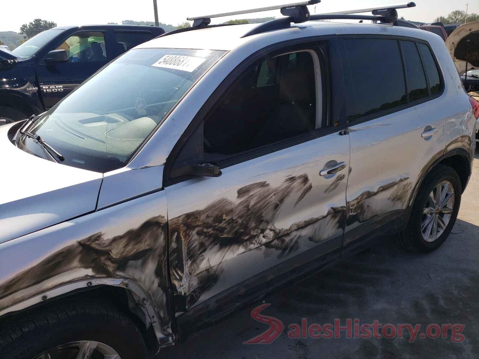 WVGBV7AX6HK054509 2017 VOLKSWAGEN TIGUAN