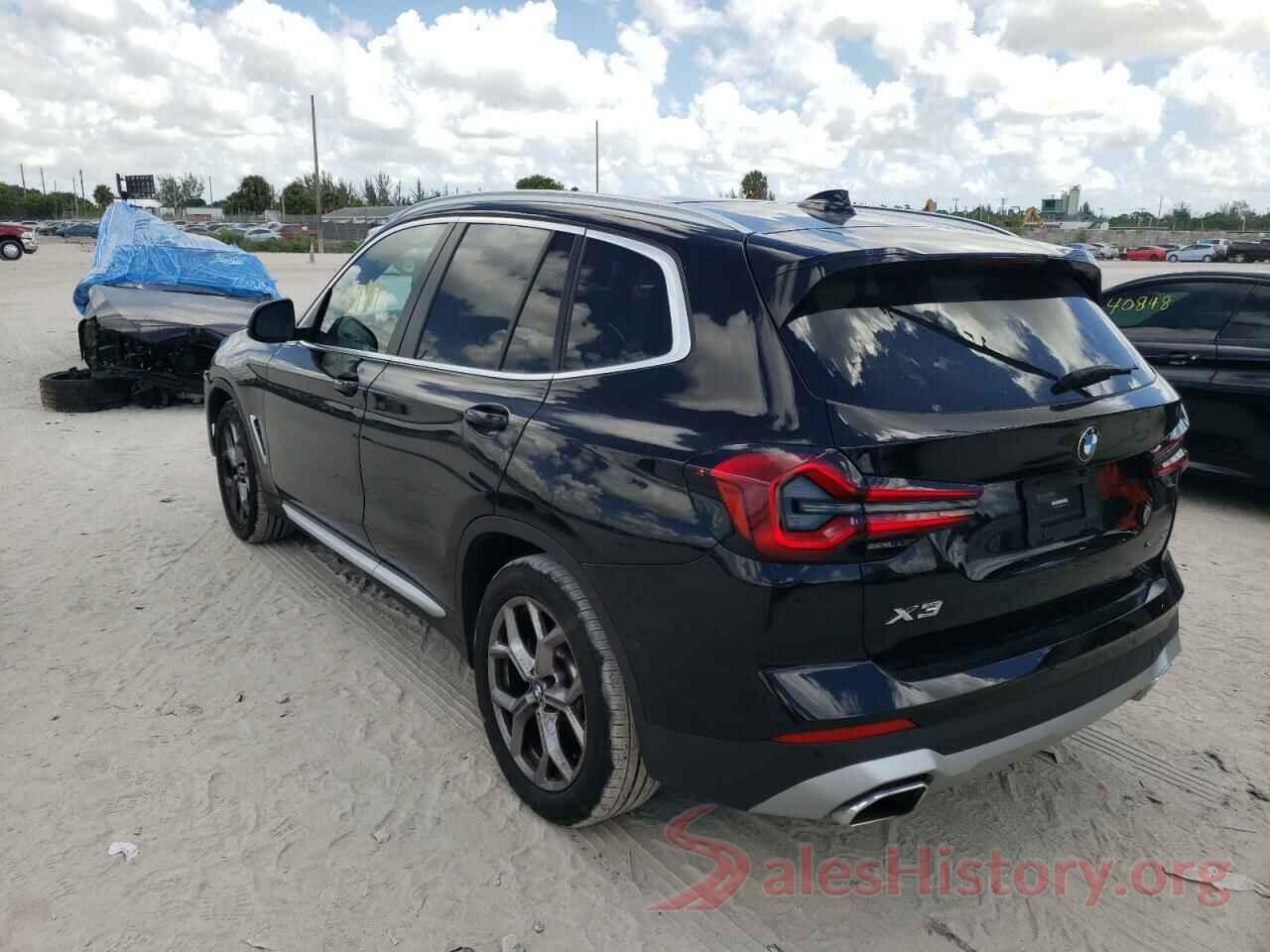 5UX43DP09N9J46386 2022 BMW X3