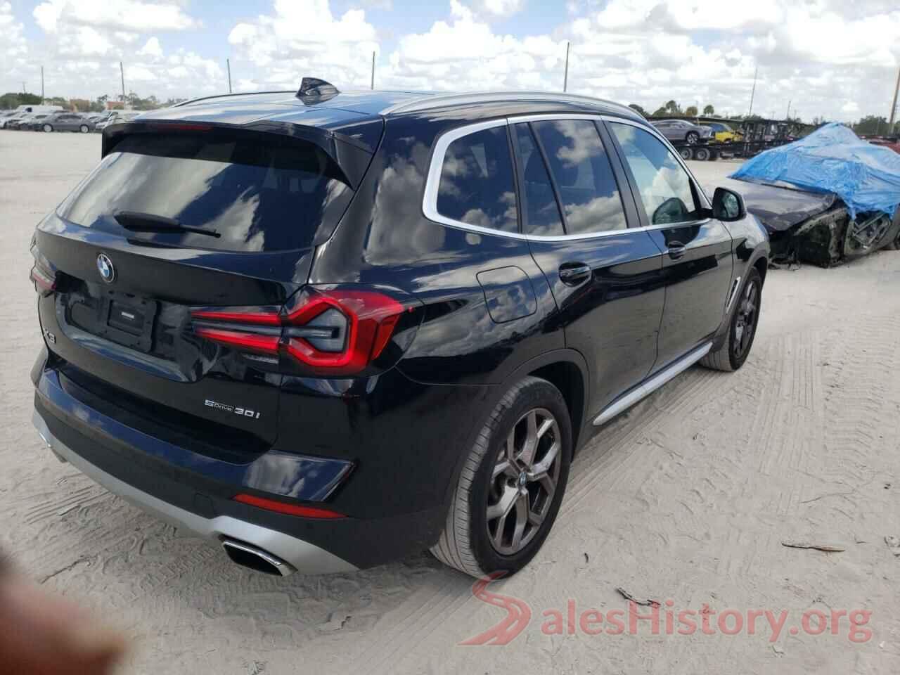 5UX43DP09N9J46386 2022 BMW X3