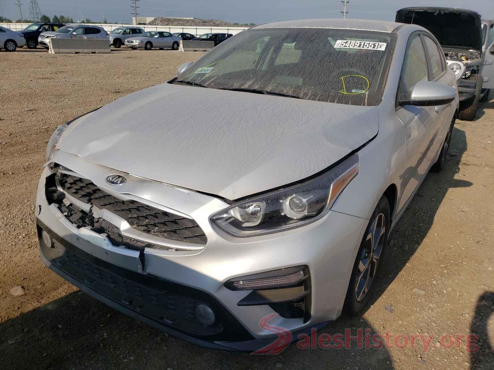 3KPF24AD2LE155271 2020 KIA FORTE