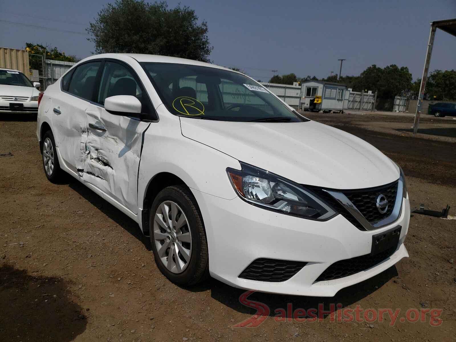 3N1AB7APXKY422937 2019 NISSAN SENTRA