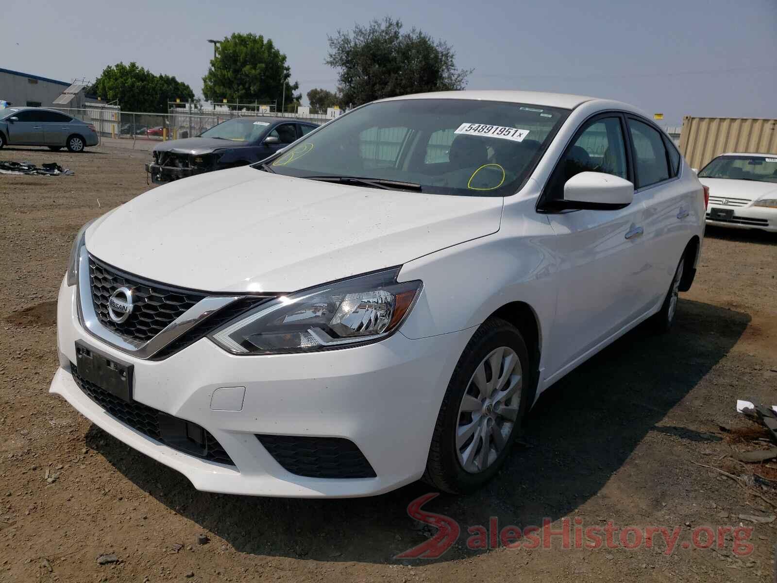 3N1AB7APXKY422937 2019 NISSAN SENTRA