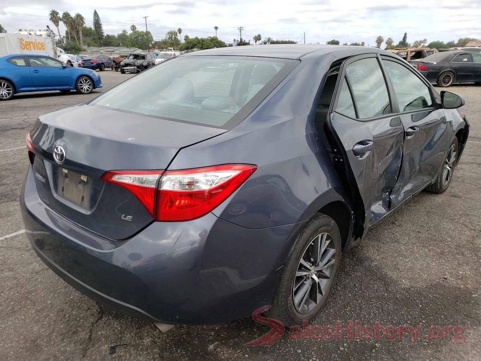 5YFBURHEXGP519283 2016 TOYOTA COROLLA