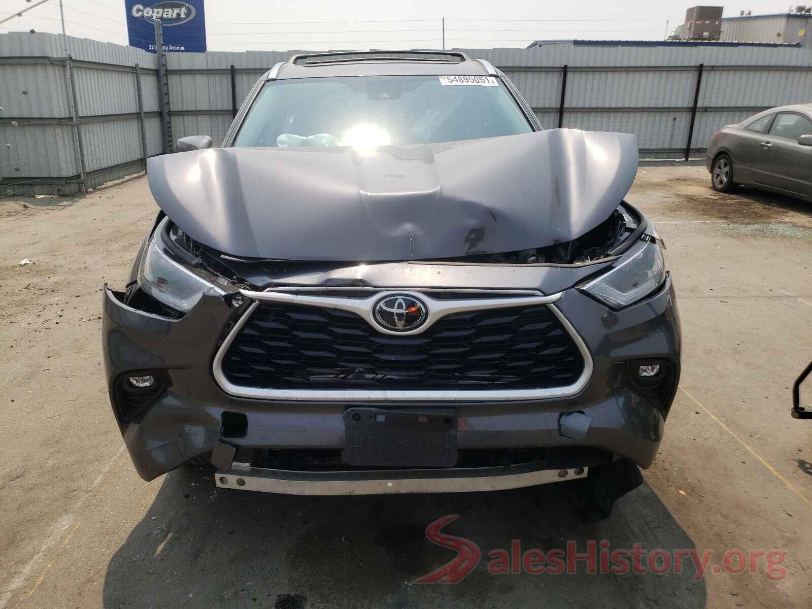 5TDHZRAHXMS031504 2021 TOYOTA HIGHLANDER