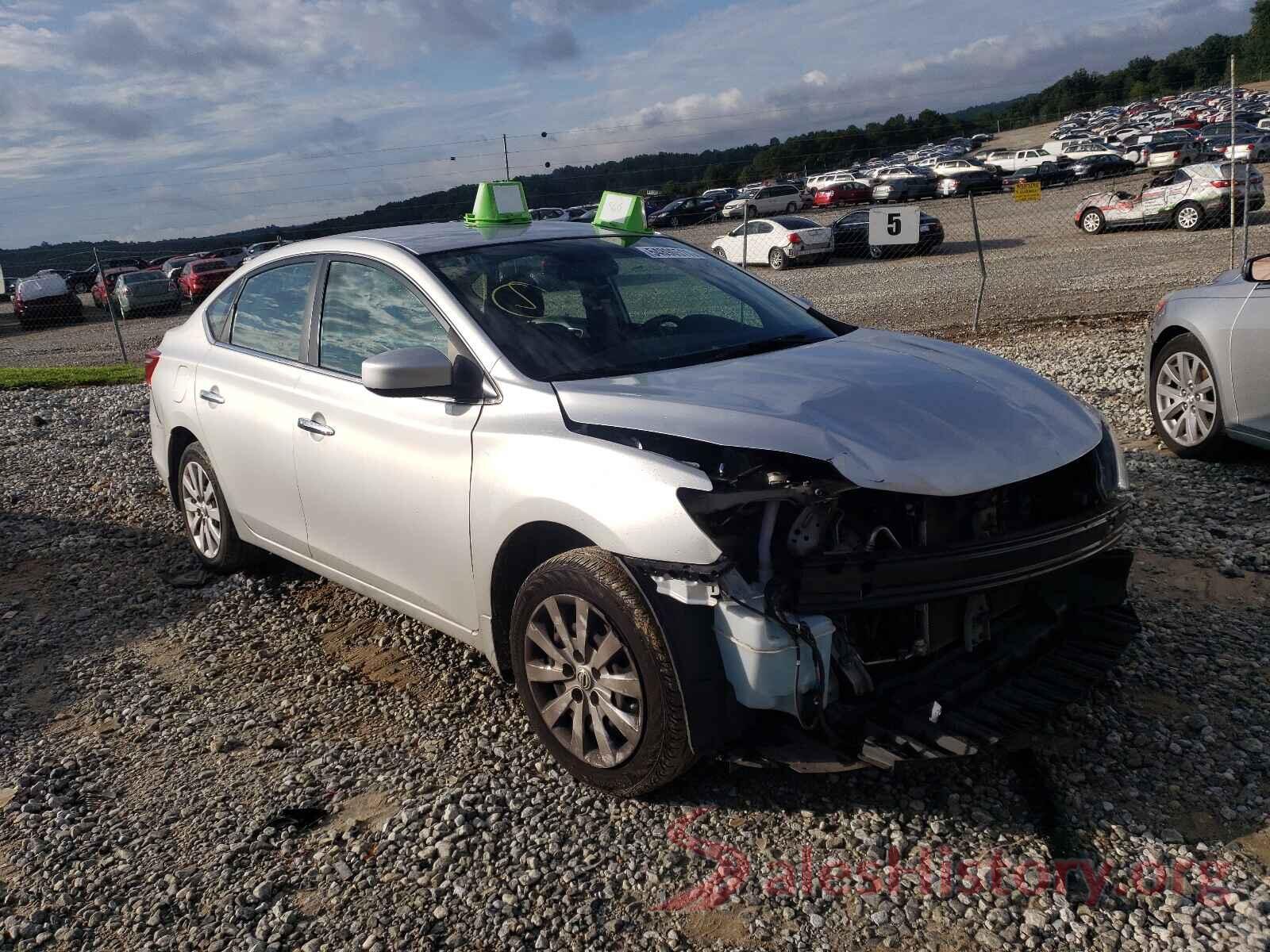 3N1AB7AP7HL710016 2017 NISSAN SENTRA