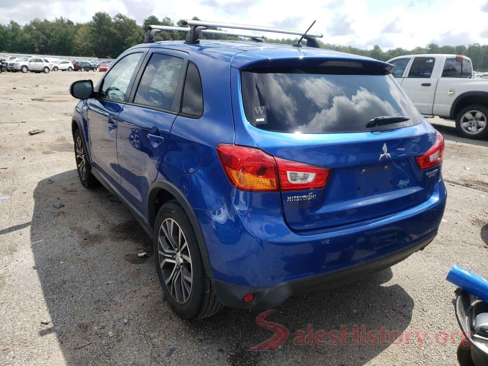 JA4AP3AU0GZ023927 2016 MITSUBISHI OUTLANDER