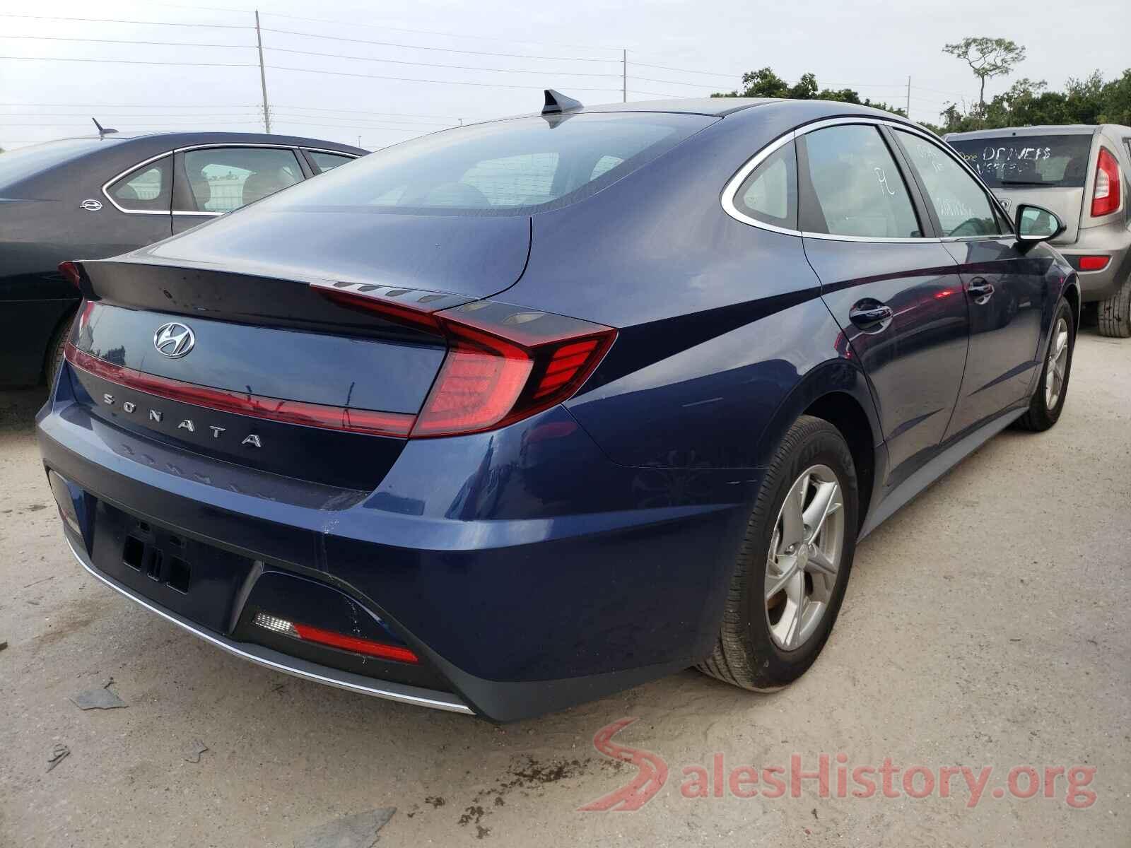 5NPEG4JA6MH075441 2021 HYUNDAI SONATA