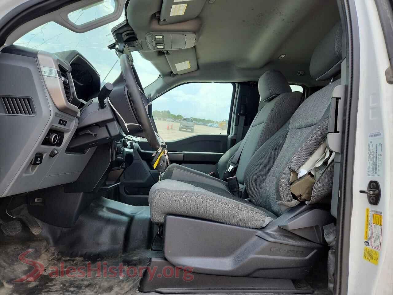 2023 FORD F150 VIN 1FTEX1EP2PKE09368, engine bay