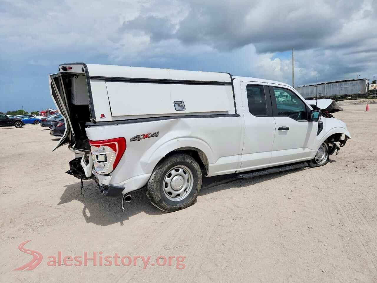 2023 FORD F150 VIN 1FTEX1EP2PKE09368, right side view