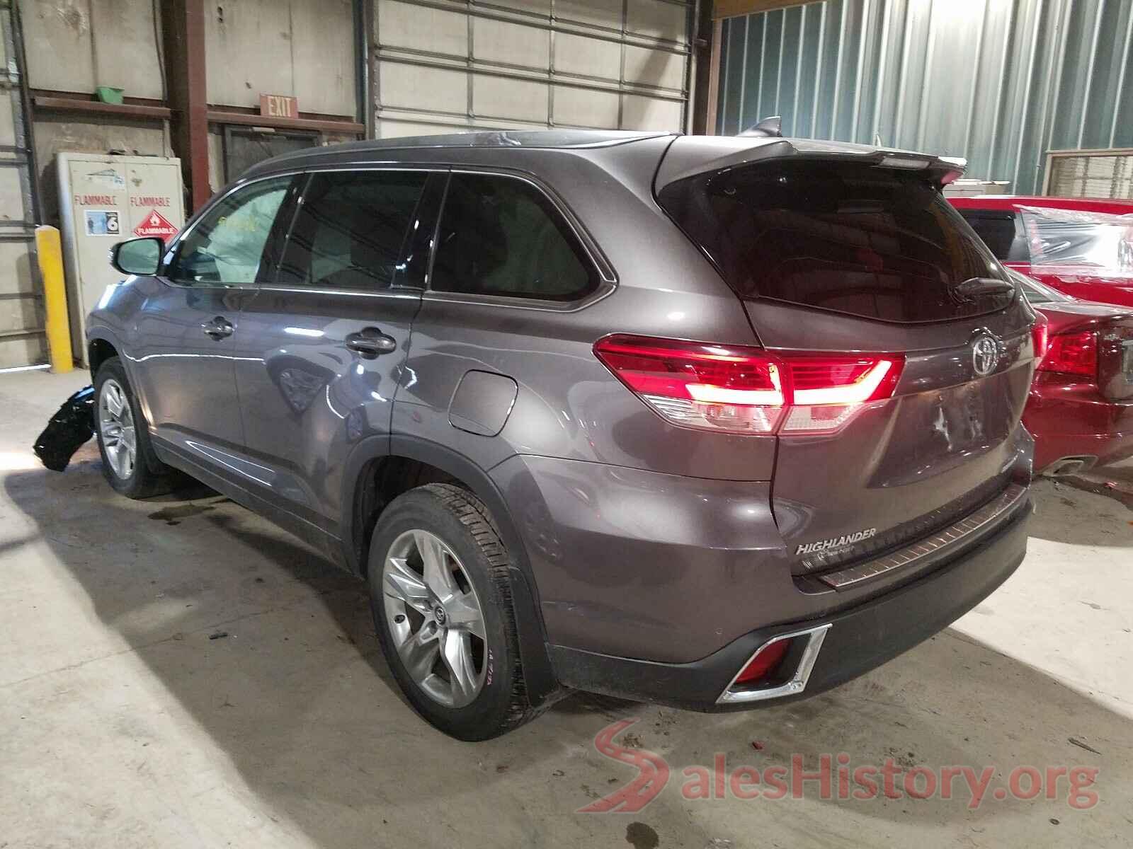 5TDDZRFHXKS988851 2019 TOYOTA HIGHLANDER