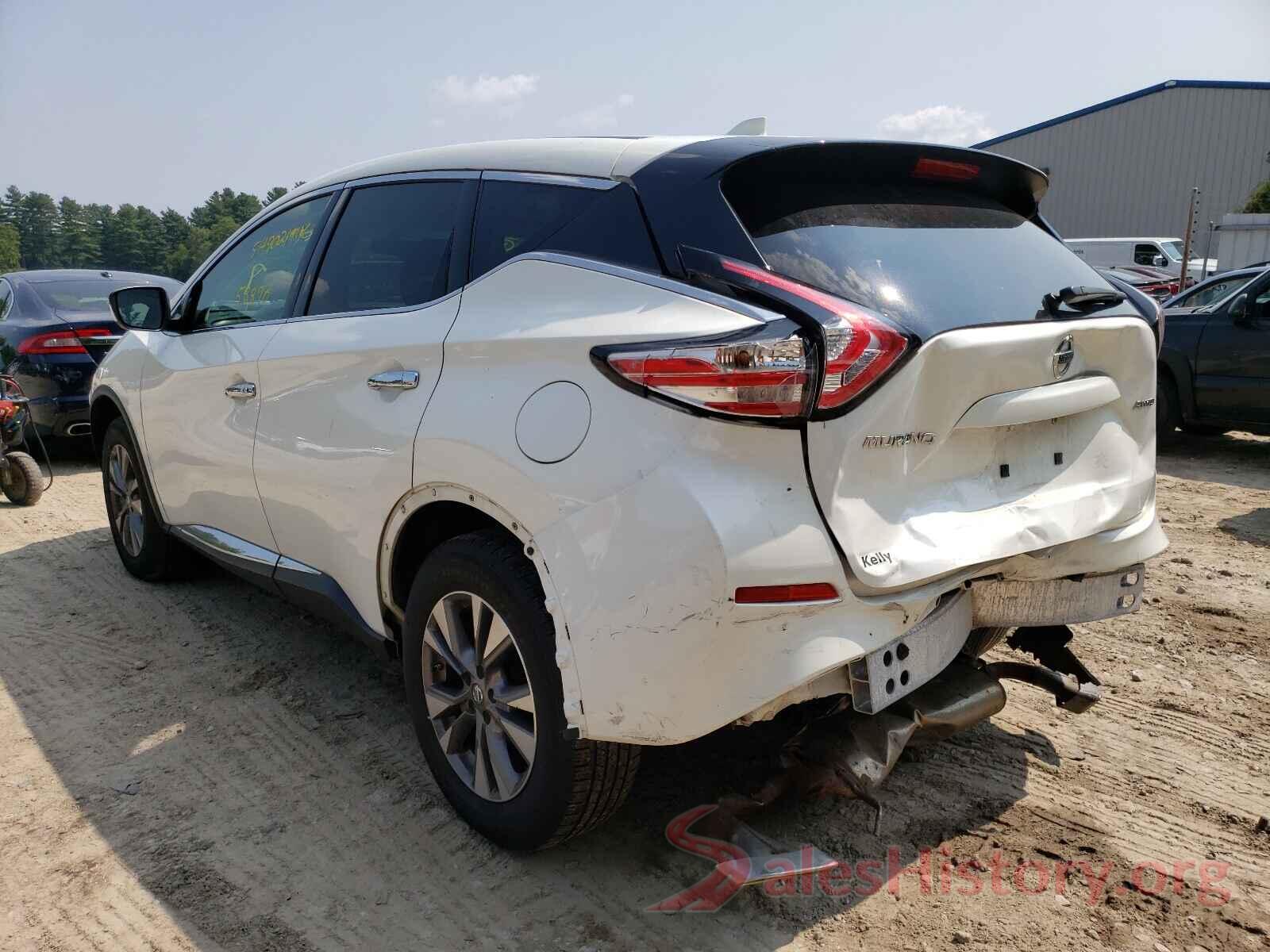 5N1AZ2MH5JN191470 2018 NISSAN MURANO