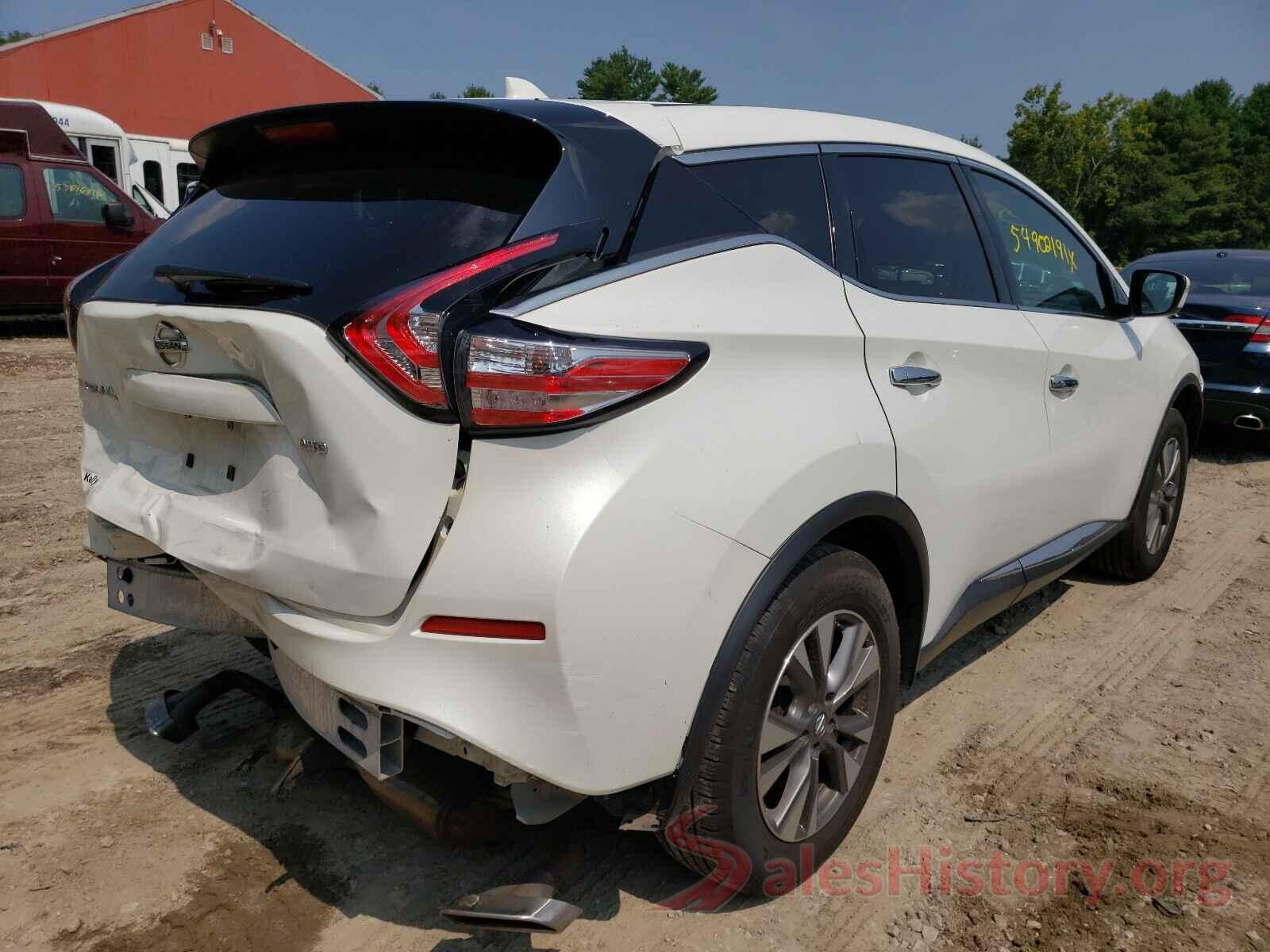 5N1AZ2MH5JN191470 2018 NISSAN MURANO