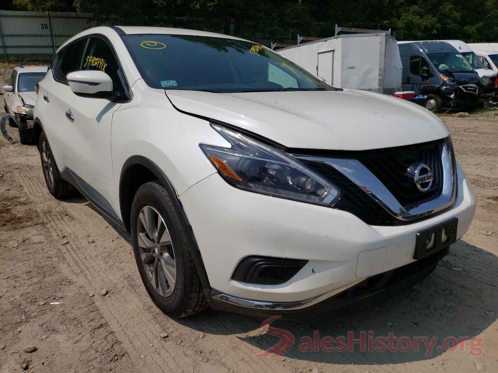 5N1AZ2MH5JN191470 2018 NISSAN MURANO