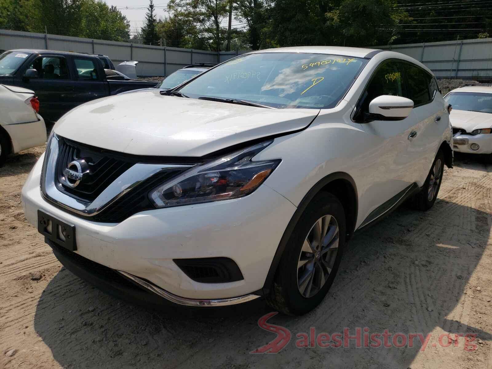 5N1AZ2MH5JN191470 2018 NISSAN MURANO