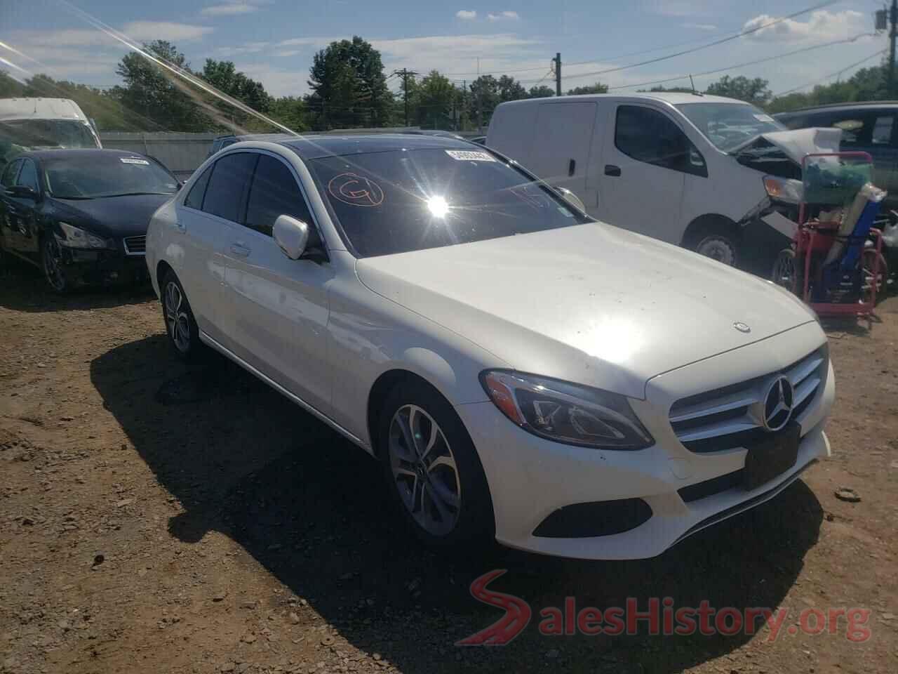 55SWF4KB2HU224140 2017 MERCEDES-BENZ C-CLASS