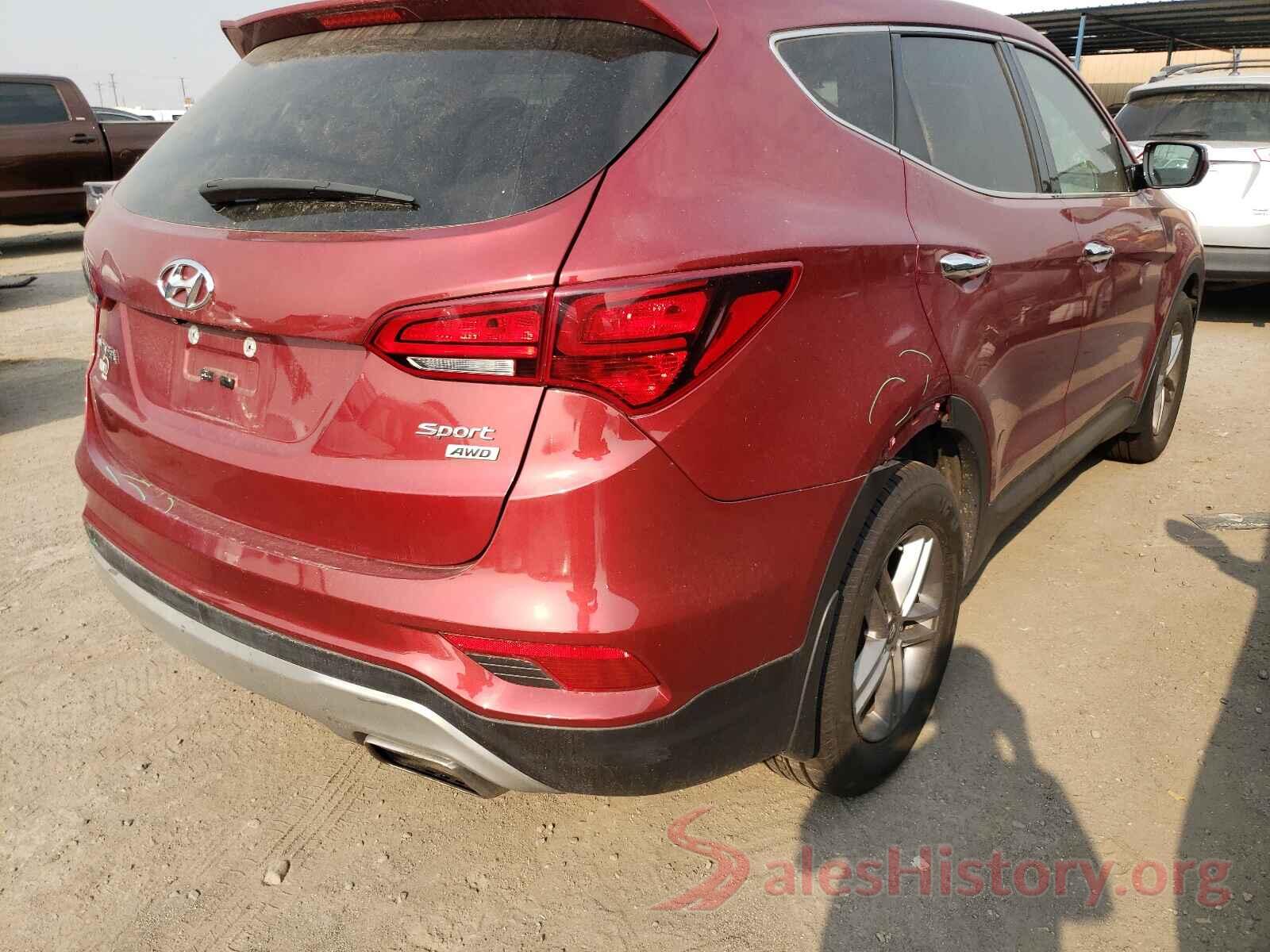 5XYZTDLB3JG510292 2018 HYUNDAI SANTA FE