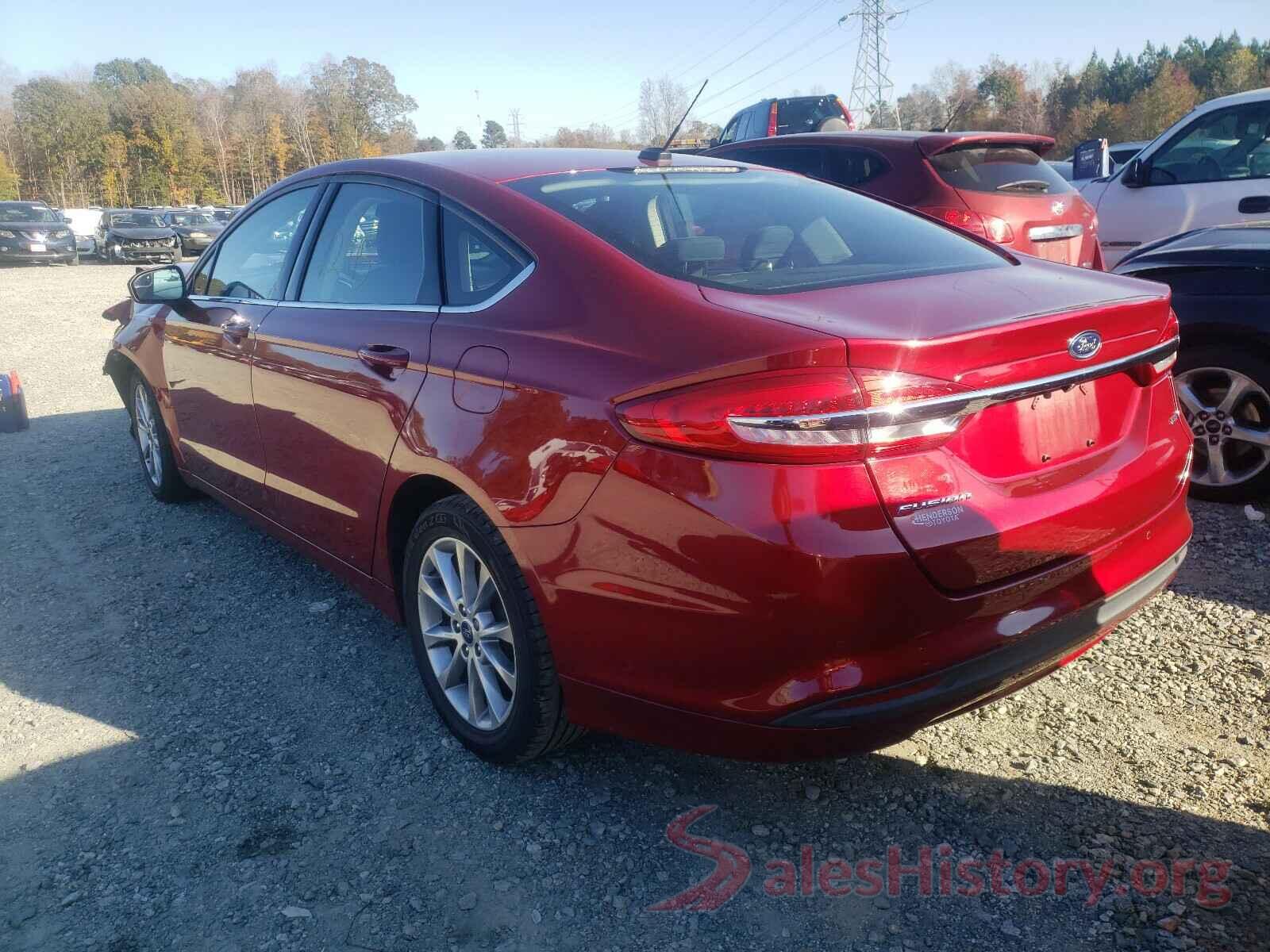 3FA6P0H71HR410850 2017 FORD FUSION